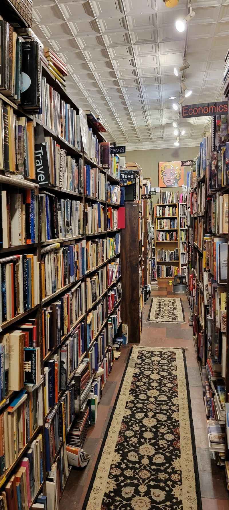 Shelves That Climb Toward the Ceiling