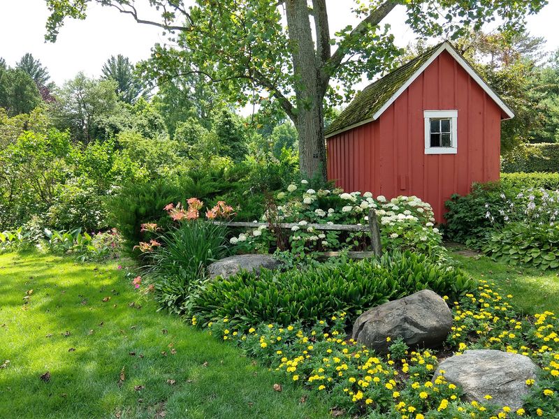 Small-Town Calm at Schoepfle Garden, Wakeman