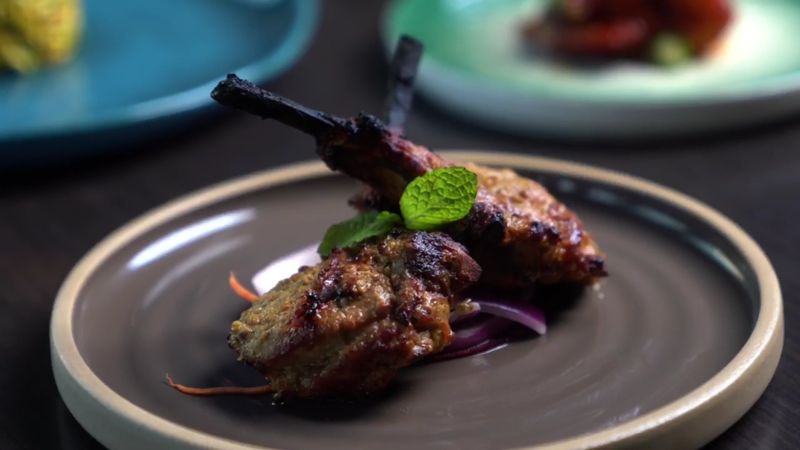 Smoky Butter Chicken and Lamb Chops Pair Perfectly With the Naan