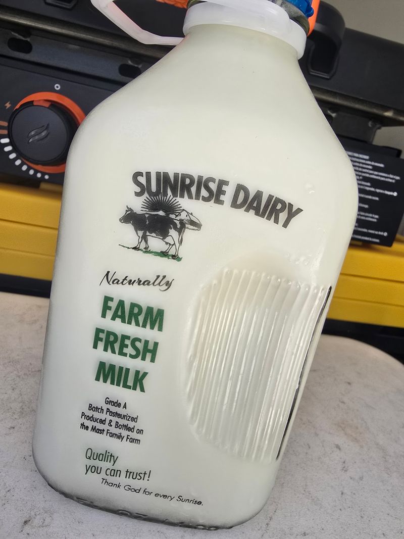 Specialty Dairy Products Including Milk in Glass Bottles