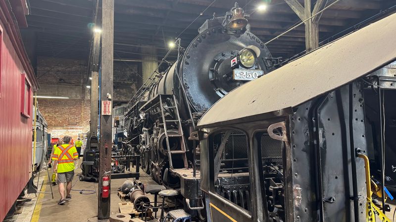 Steam Locomotive No. 250 Comes Alive Steam Locomotive No. 250 Comes Alive
