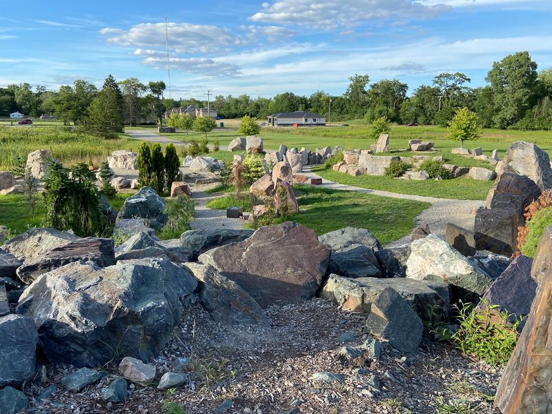 Stone Giants Rising From the Ground