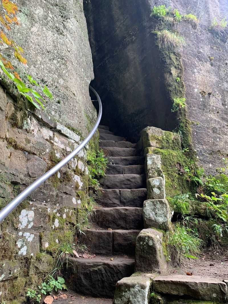 Stone Stairs With an Old Castle Feeling Stone Stairs With an Old Castle Feeling