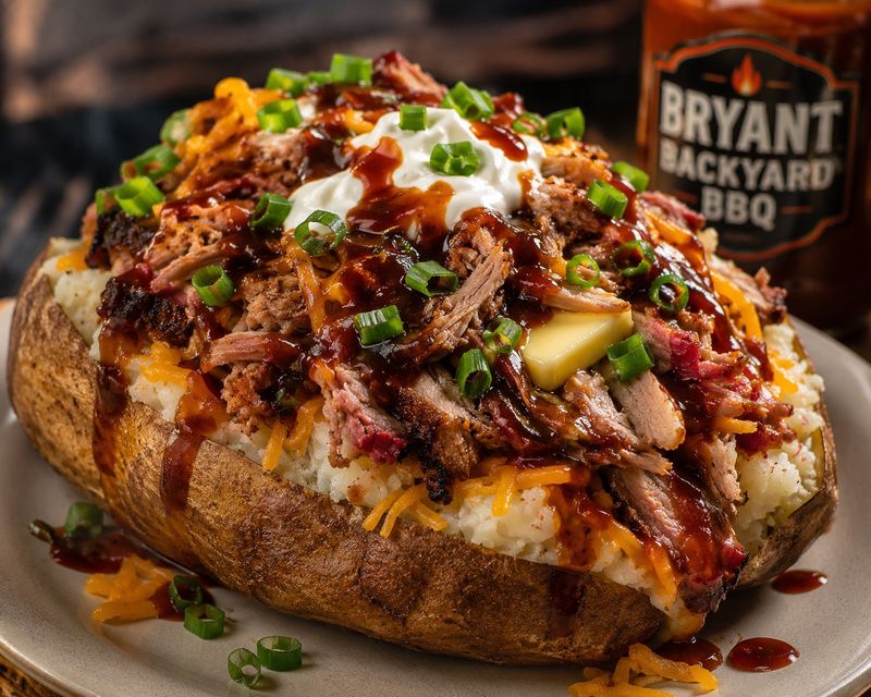 Stuffed Potatoes Built Like a Full Meal