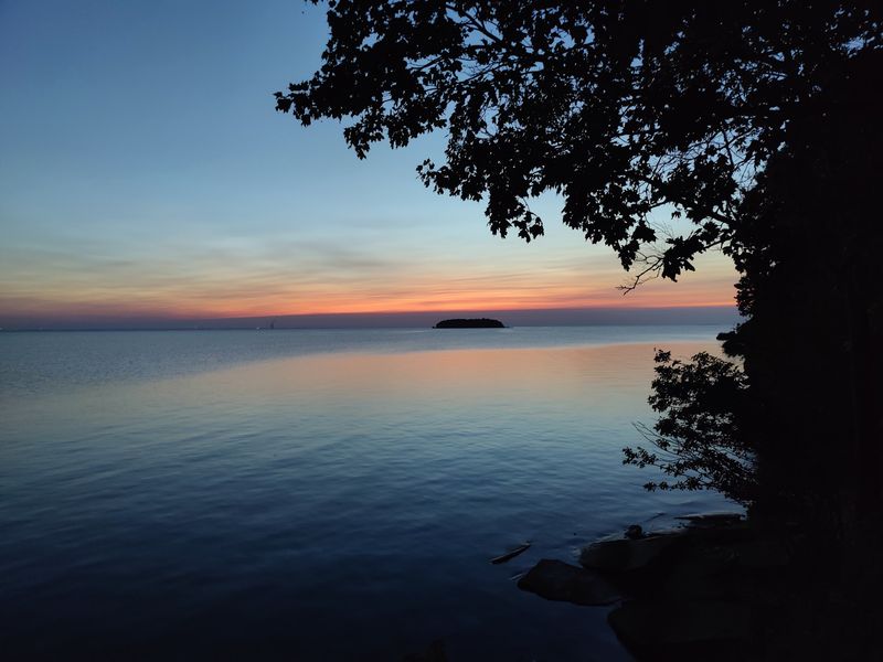 Sunset Brings Out The Park's Quiet Magic