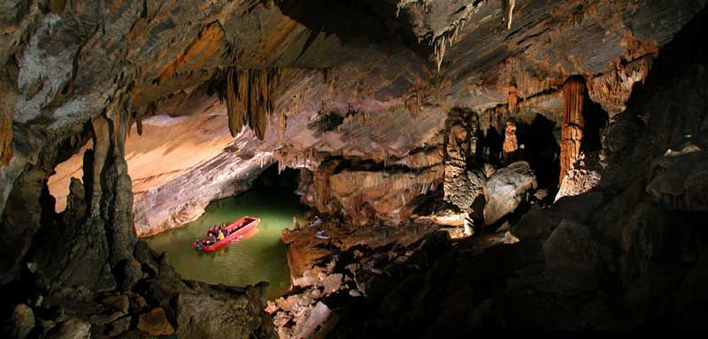 Take a Boat Tour Through Penn’s Cave