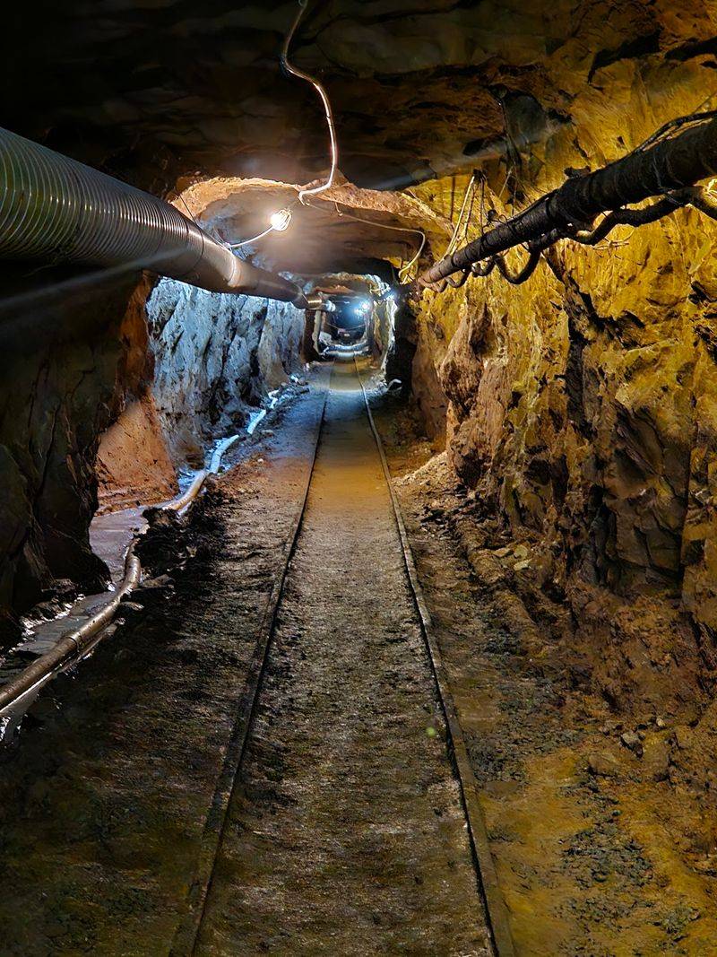 A Mountain Tunnel That Swallows Daylight A Mountain Tunnel That Swallows Daylight