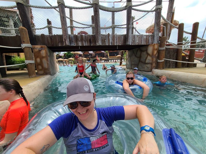The 750-Foot Lazy River Adventure The 750-Foot Lazy River Adventure