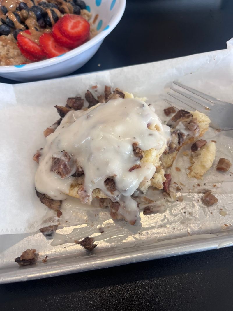 The Brisket and Gravy Biscuit That Converted Skeptics Into Believers The Brisket and Gravy Biscuit That Converted Skeptics Into Believers