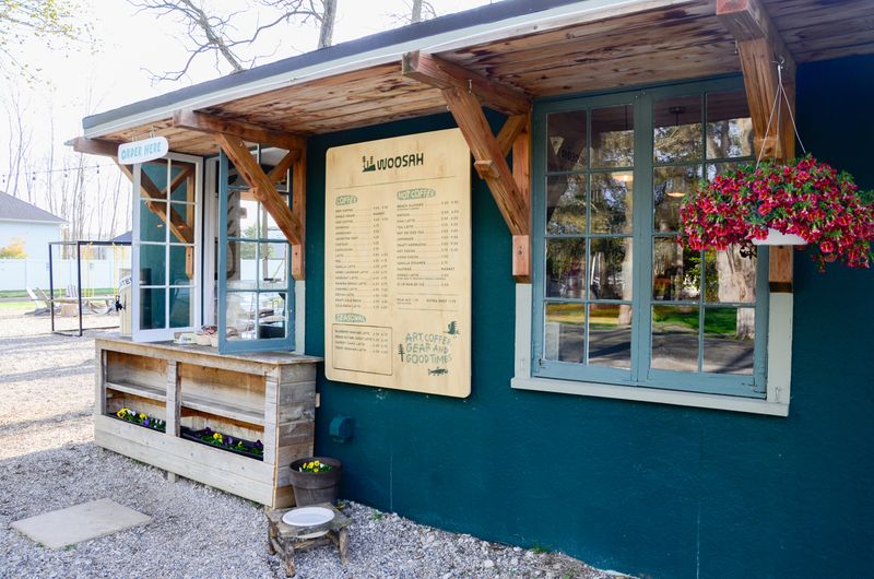 The Cozy Campsite Look Gives the Whole Property Its Own Identity The Cozy Campsite Look Gives the Whole Property Its Own Identity