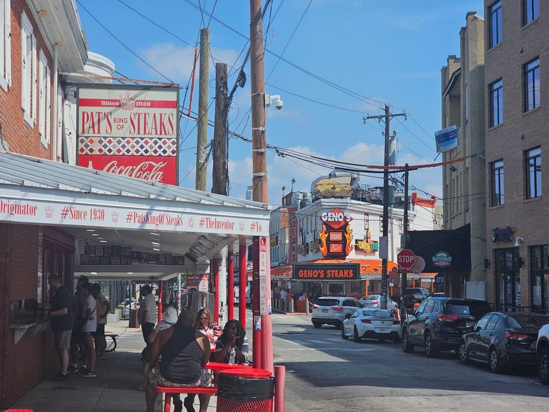 The Geno’s Rivalry Adds Theater The Geno’s Rivalry Adds Theater
