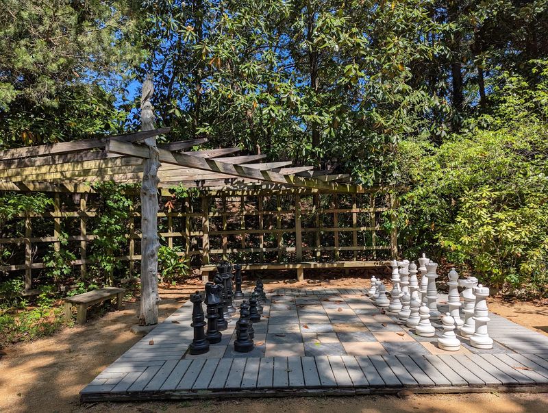 The Giant Outdoor Chessboard Is the Playful Finale The Giant Outdoor Chessboard Is the Playful Finale