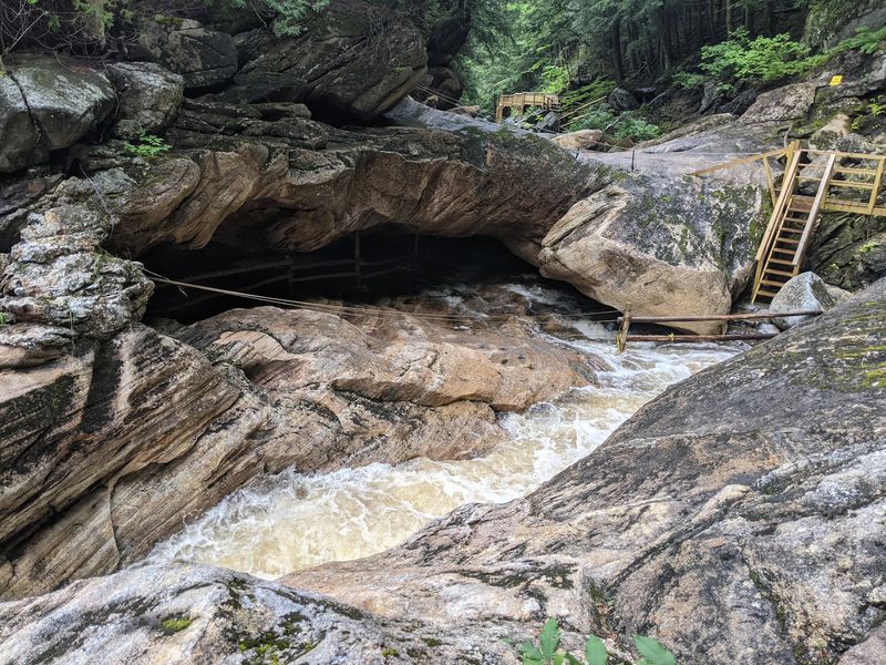 The Natural Stone Bridge That Gives The Park Its Name