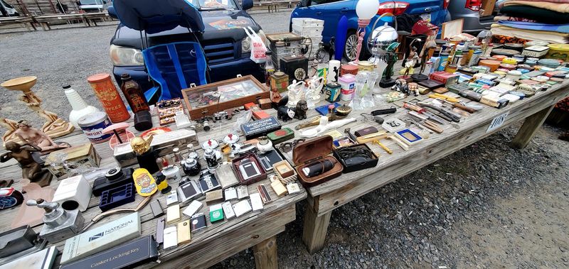 The Outdoor Tables Are Where the Unexpected Finds Turn Up