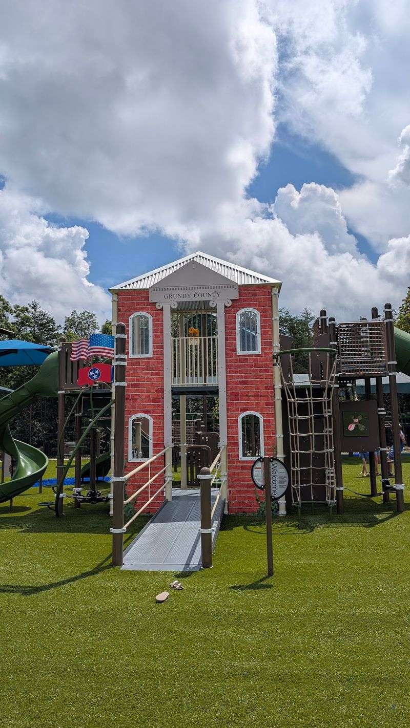 The Playground Was Designed With Kids of All Abilities in Mind The Playground Was Designed With Kids of All Abilities in Mind