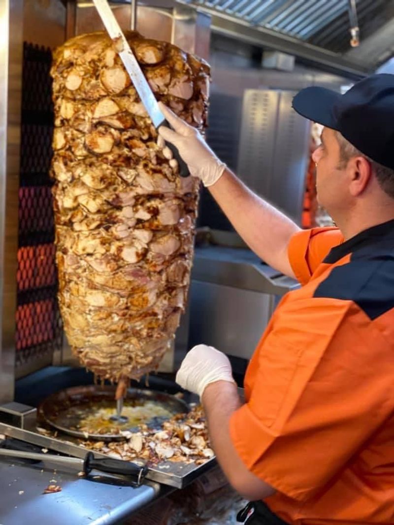 The Rotisserie Meat Is Marinated for Deep Flavor