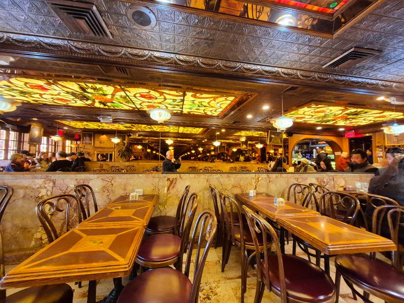 The Stained-Glass Ceiling Steals the Show