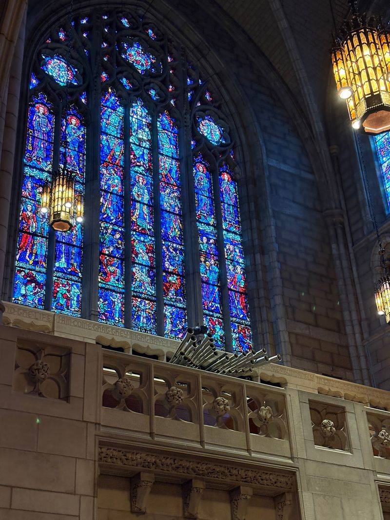 The Stained Glass Tells Stories Far Beyond the Bible