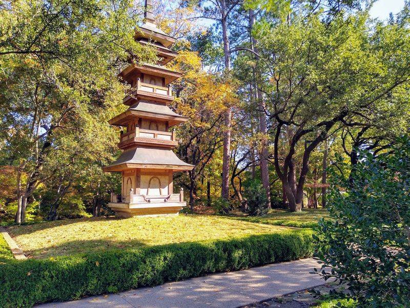 The Stunning Japanese Garden Offers a Peaceful Escape Within the Exhibit The Stunning Japanese Garden Offers a Peaceful Escape Within the Exhibit