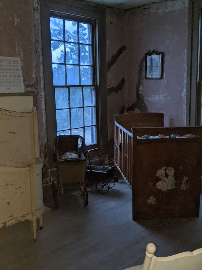 The Unrestored Second Floor Where Time Stands Frozen The Unrestored Second Floor Where Time Stands Frozen