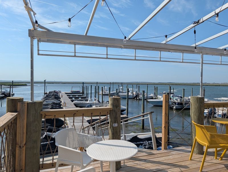The Waterfront Deck Serves Sweeping Views With Every Meal The Waterfront Deck Serves Sweeping Views With Every Meal