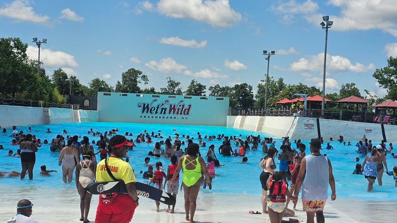 The Wave Pool Feels Like A Beach Day The Wave Pool Feels Like A Beach Day