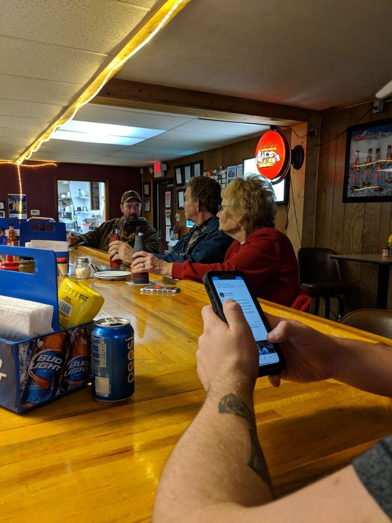 The bar and grill format keeps things casual The bar and grill format keeps things casual