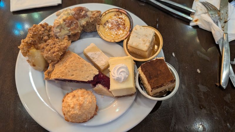 The dessert bar makes an early case for itself