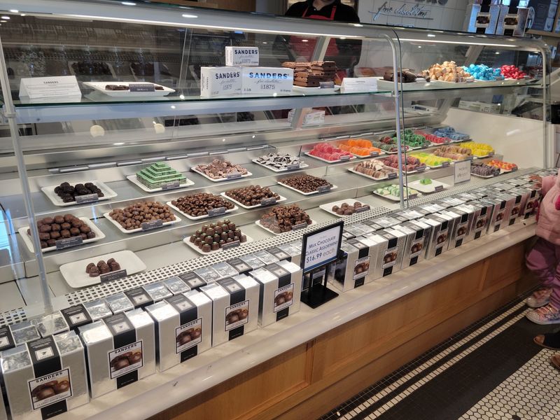 The dessert counter still steals the scene The dessert counter still steals the scene