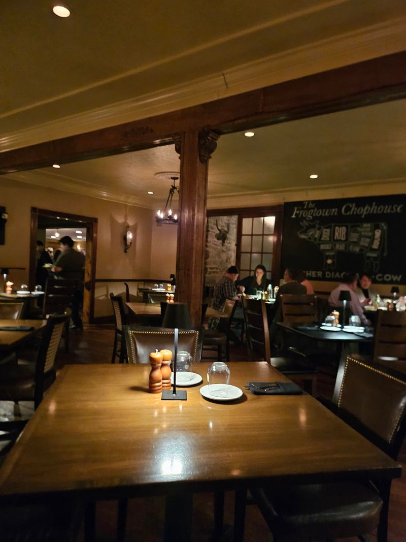 The dining room brings cozy comfort with a polished feel The dining room brings cozy comfort with a polished feel