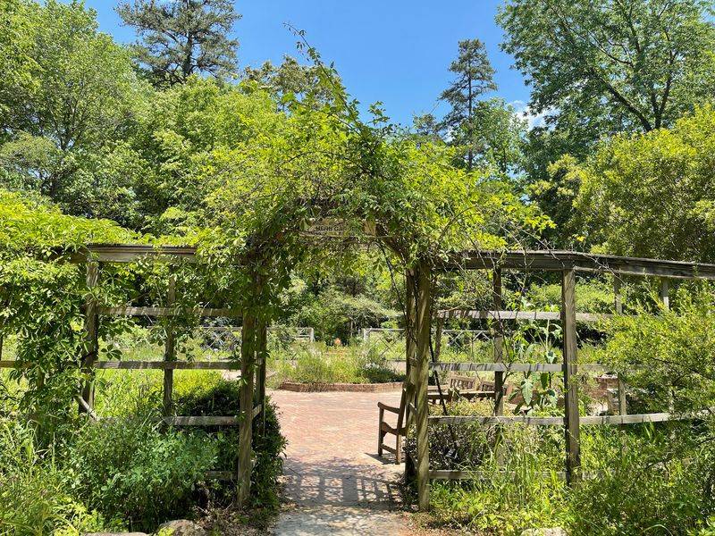 Trail Gates Open the Walk Beyond the Main Garden Trail Gates Open the Walk Beyond the Main Garden