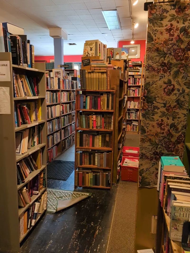 Upstairs Offers Fiction, Chairs, and a Different Mood