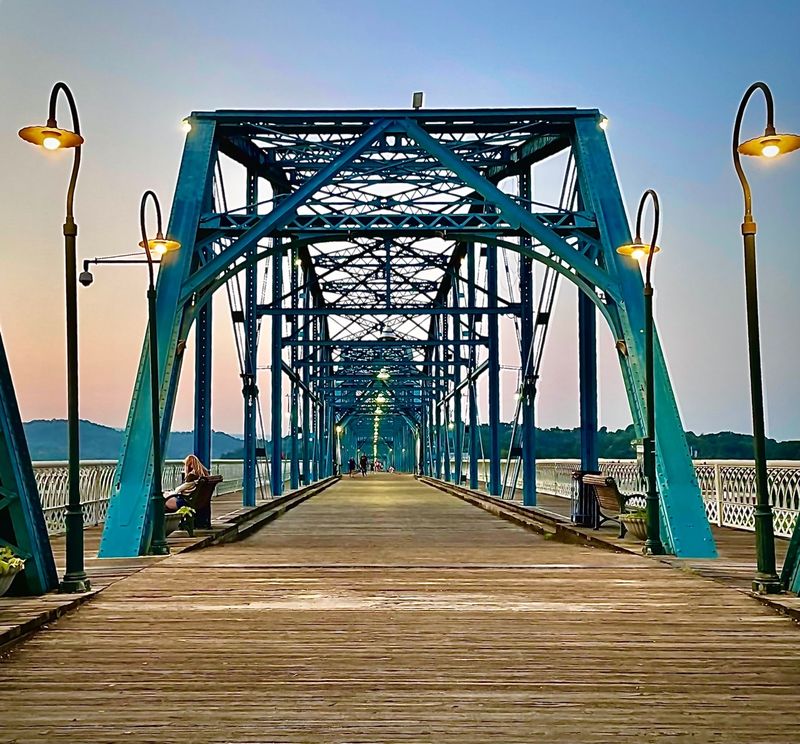 Walk Across the Walnut Street Bridge Walk Across the Walnut Street Bridge