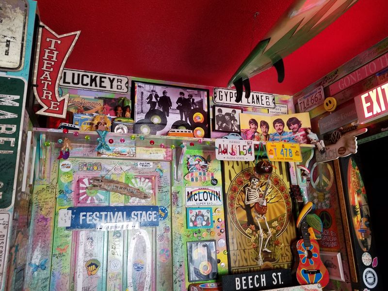 Walls and ceilings packed with personality