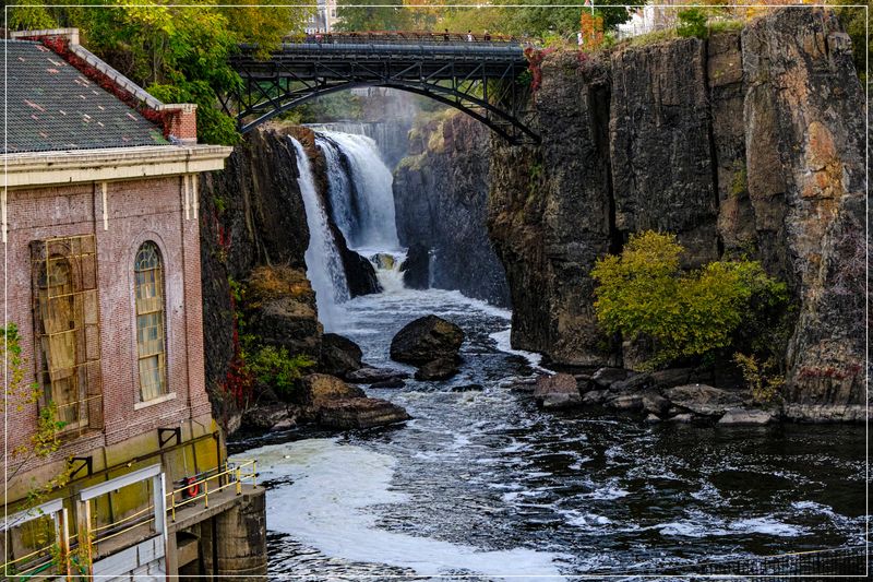 Watch the Passaic River Plunge at Paterson Great Falls Watch the Passaic River Plunge at Paterson Great Falls