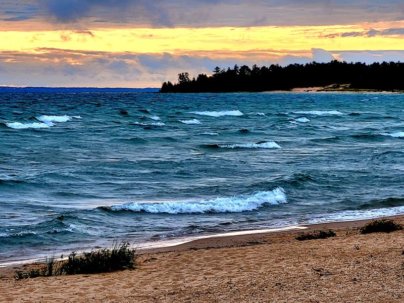 Where Lake Michigan Meets the Pines Where Lake Michigan Meets the Pines