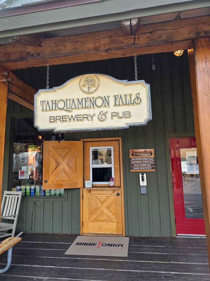 Where the forest walk turns into lunch