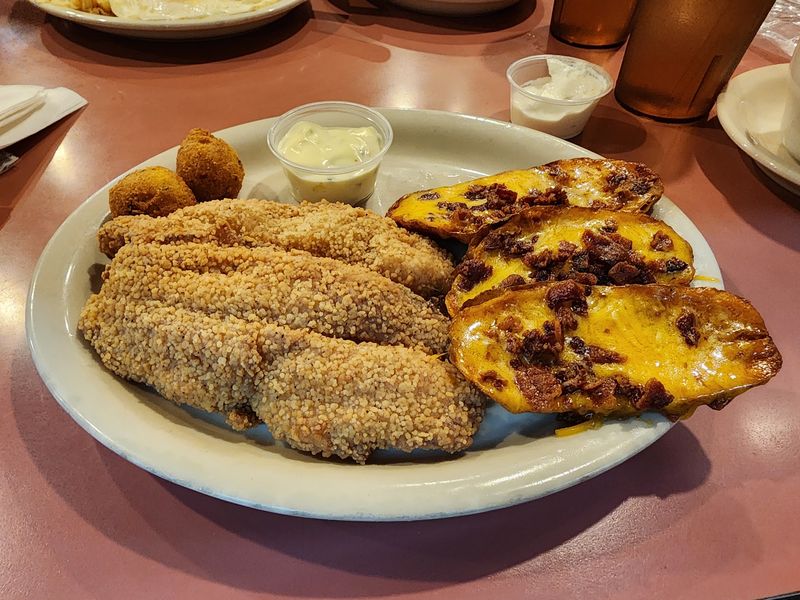 Why the fried fish draws a crowd