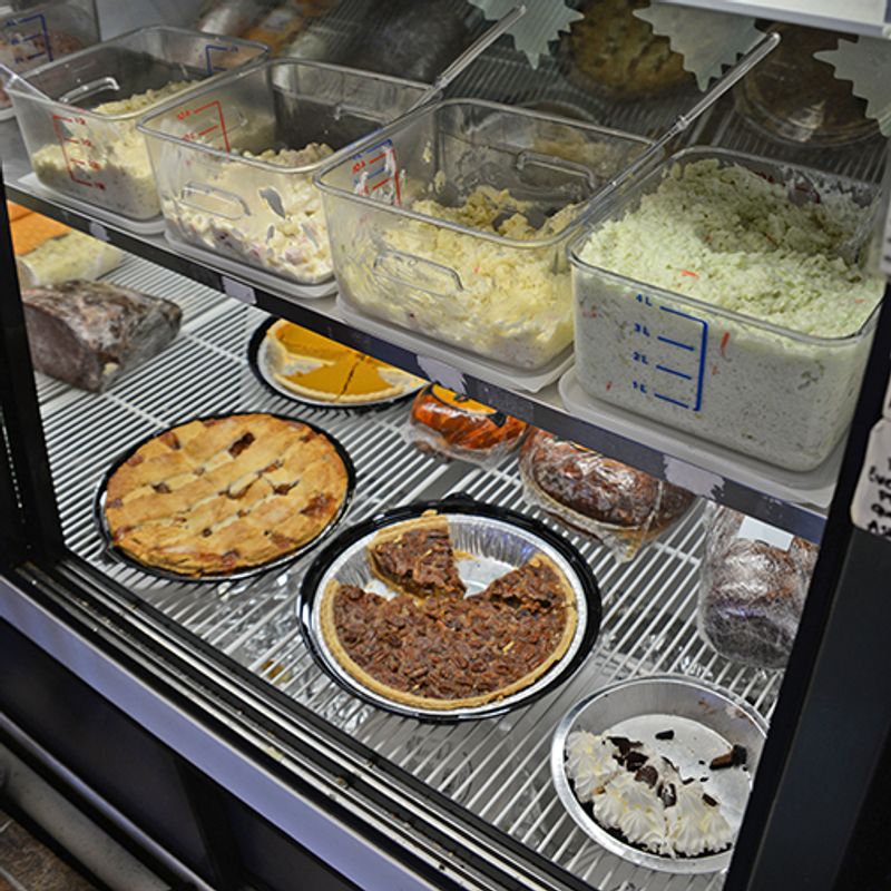 Pie Case, Hand-Scooped Ice Cream, and the Sweet Finish Pie Case, Hand-Scooped Ice Cream, and the Sweet Finish