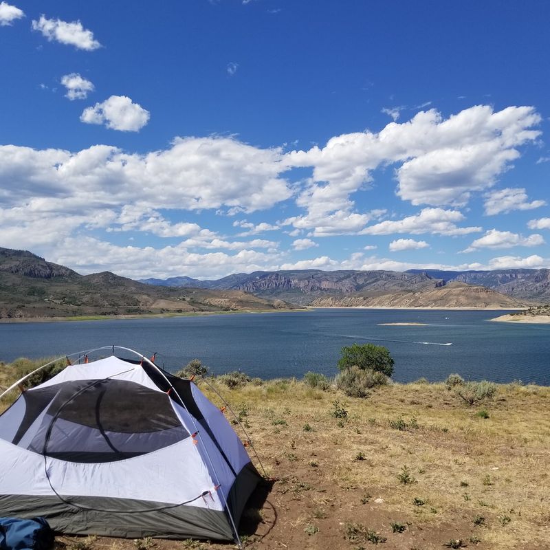 Camping by the Water Comes with Real Elbow Room Camping by the Water Comes with Real Elbow Room