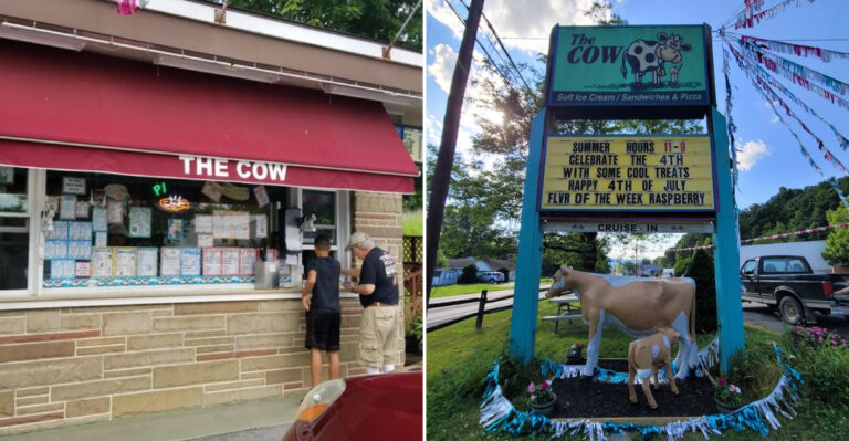 A Cow-Shaped Ice Cream Stand in Rural Pennsylvania Has People Planning Their Trips Around It