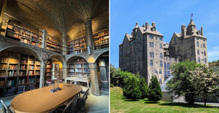 A Six-Story Concrete Castle Filled Floor To Ceiling With 40,000 Historic Artifacts Awaits In Pennsylvania