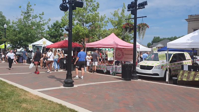 Carmel Farmers Market on Carter Green