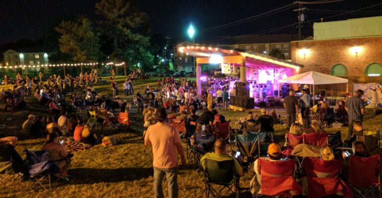 Free Music Under The Stars Makes This Tennessee Amphitheater A Summer Favorite