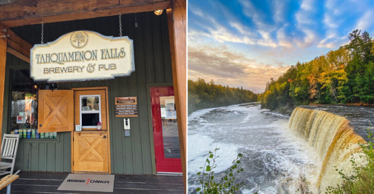 Most People Haven’t Heard Of This Michigan Waterfall Restaurant, But It’s Worth The Trip