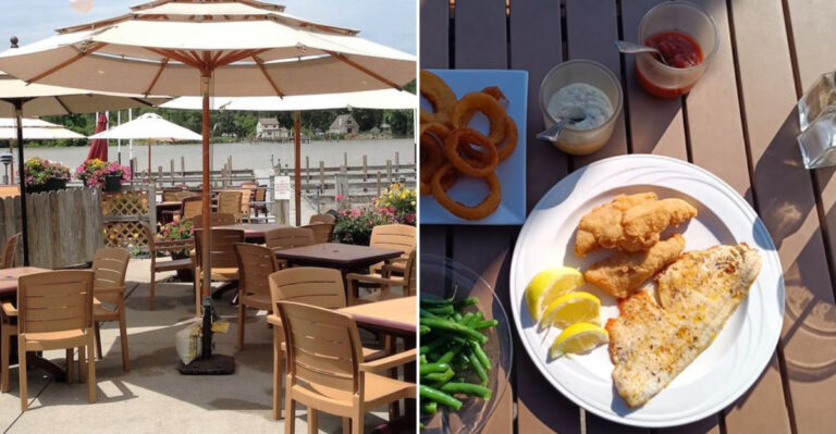 Over 90 Years Later, This Michigan Riverfront Restaurant Still Serves Fresh Great Lakes Perch