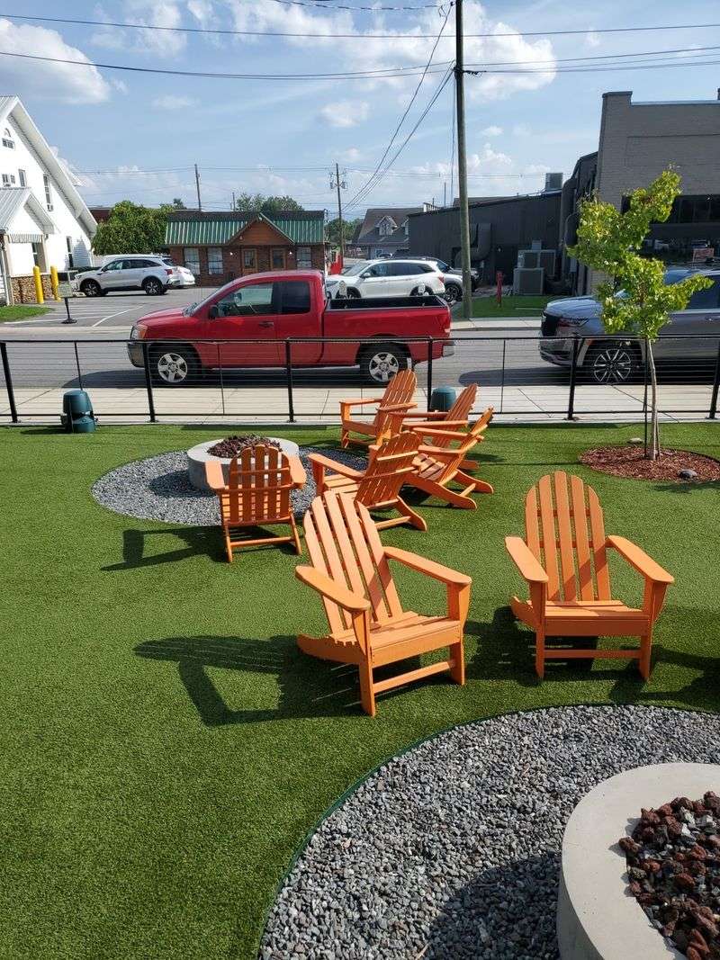 Outdoor Seating With Live Music And Dog-Friendly Vibes