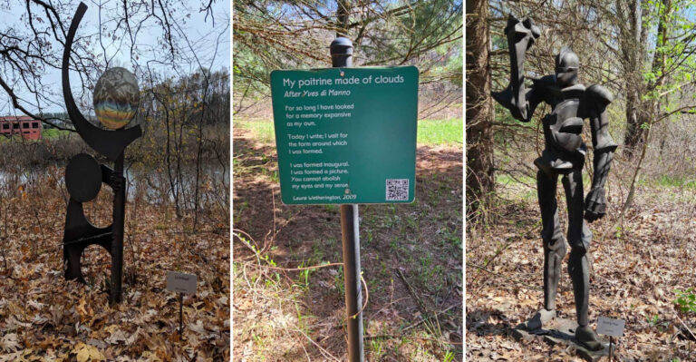 Sculptures and Poems Transform This Michigan Trail Into an Outdoor Gallery