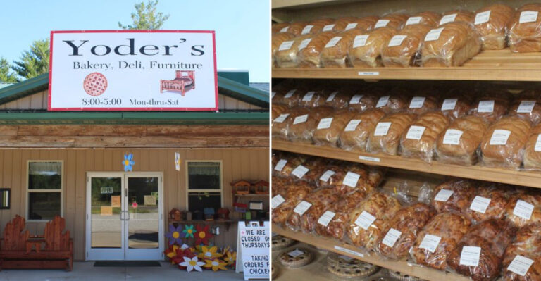 Shoppers Arrive Early At This Michigan Amish Market For Oven-Fresh Bread