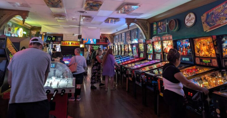 Sip Craft Cocktails And Play Classic Arcade Games At This Retro North Carolina Bar